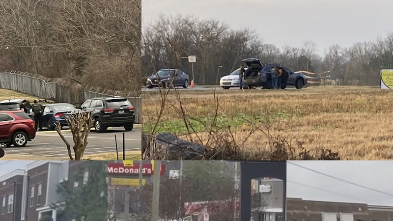 Operativos de ICE en calles de Nashville y alrededores la mañana de este 19 de febrero.