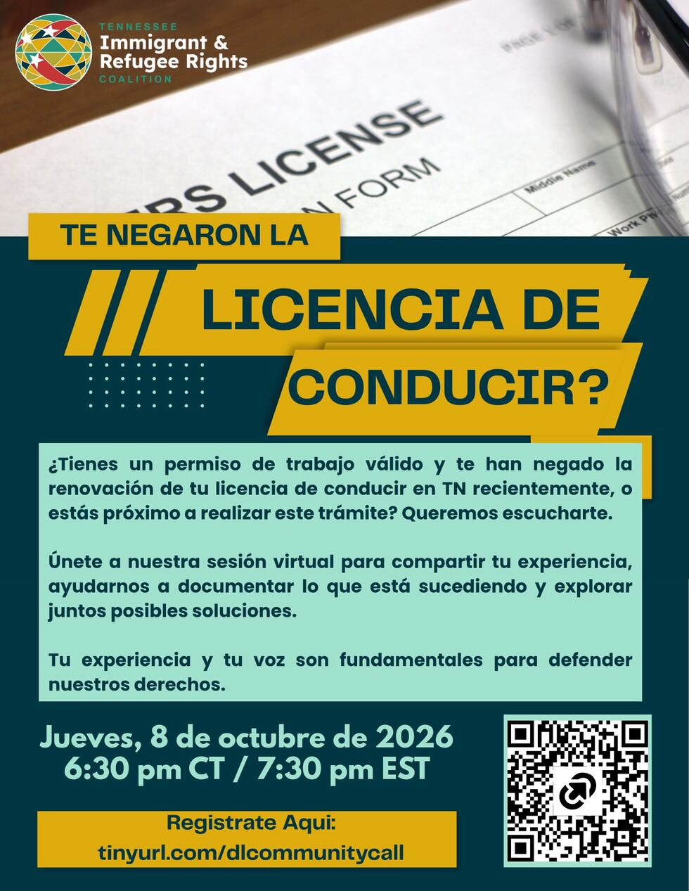Beneficiarios de DACA denuncian problemas para renovar sus licencias de conducir en Tennessee