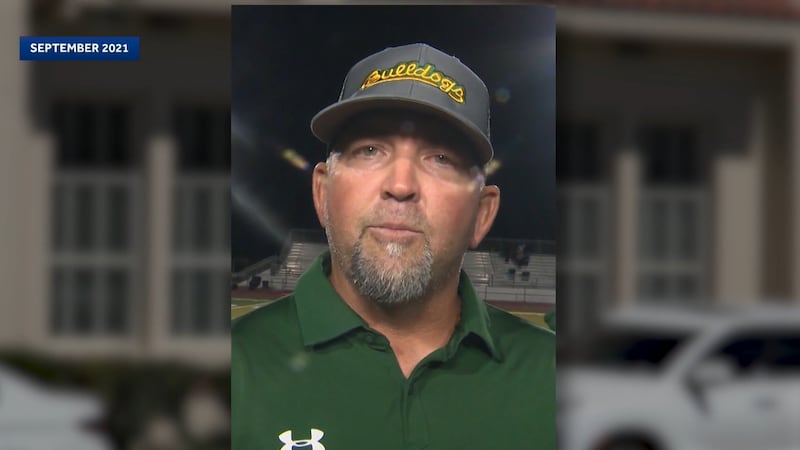 Jeffrey Pribble, a high school teacher and football coach, was arrested after police say...