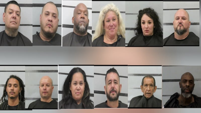 Doce personas acusadas en una redada de cocaína en Lubbock