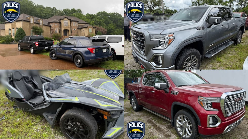 Lebanon Police, FBI raids nets recovery of multiple stolen vehicles as investigation into...