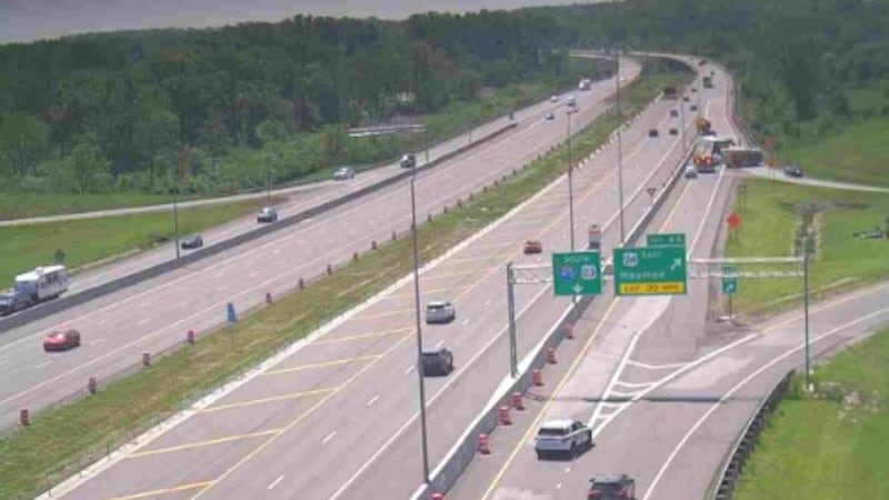Crash closed US-24 East ramp to I-475/US-23 South