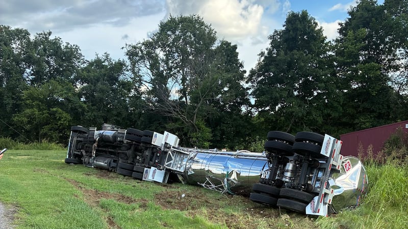 A tractor-trailer crash forced road closures in Macon County on Tuesday afternoon and into...