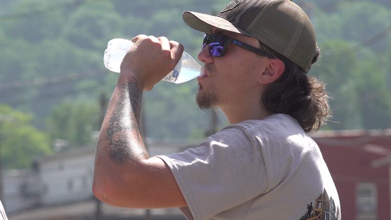Outdoor workers heat safety