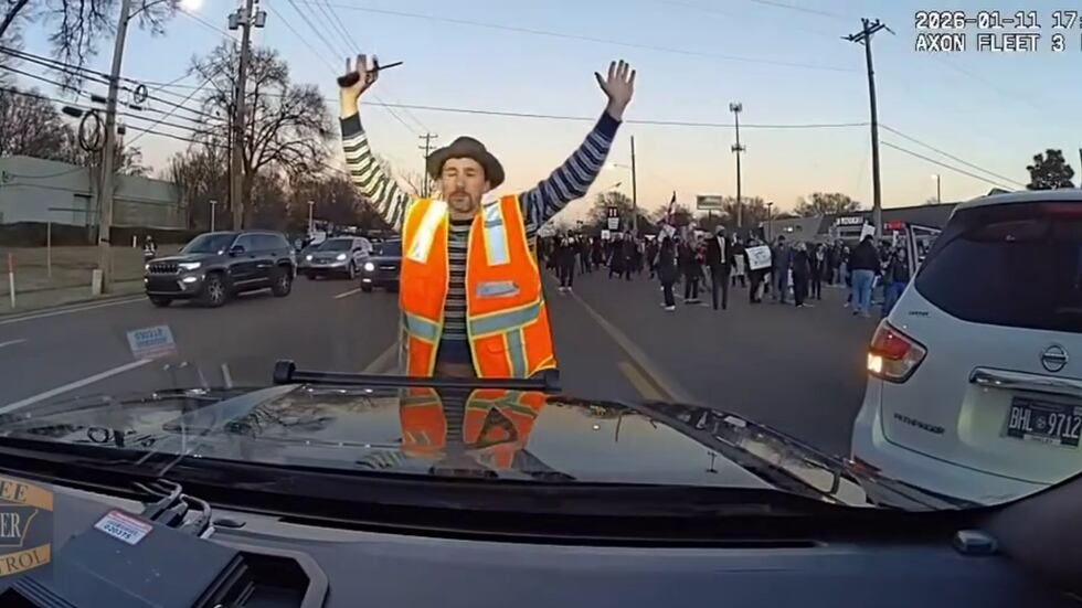 THP release dash‑cam footage to refute claim trooper hit protester