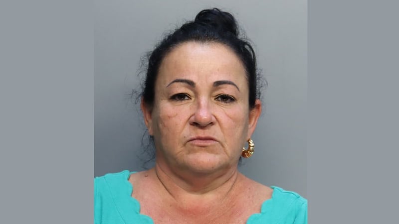 Yirsi Esperanza Machado Rivera, 50, is facing multiple charges after she allegedly threw a...