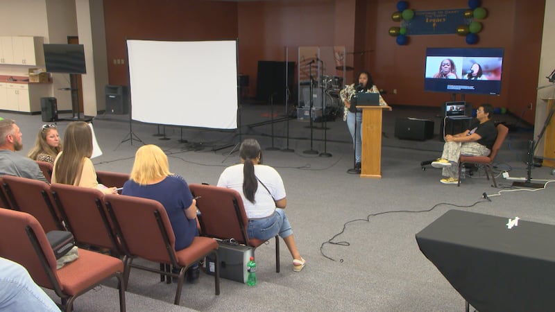 Advocates and families affected by Tennessee's child protective services gathered Saturday...