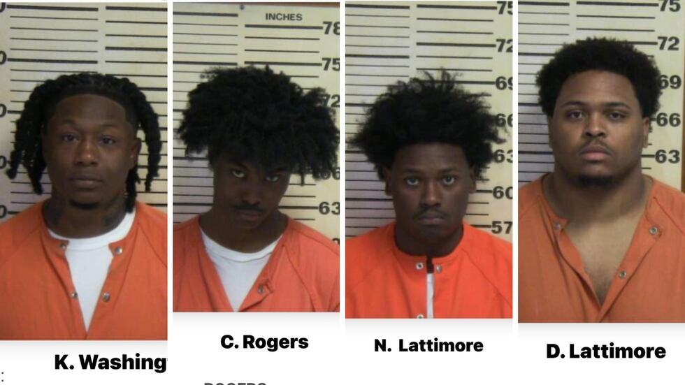 Kenteavious Washington, Charlie Rogers, Nygel Lattimore, Damien Lattimore