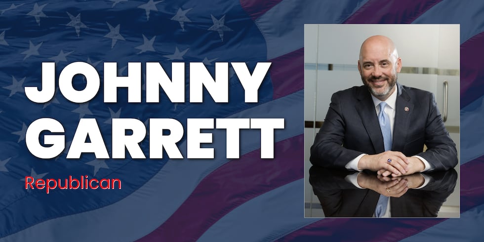 Johnny Garrett - Republican candidate for U.S. House District 6