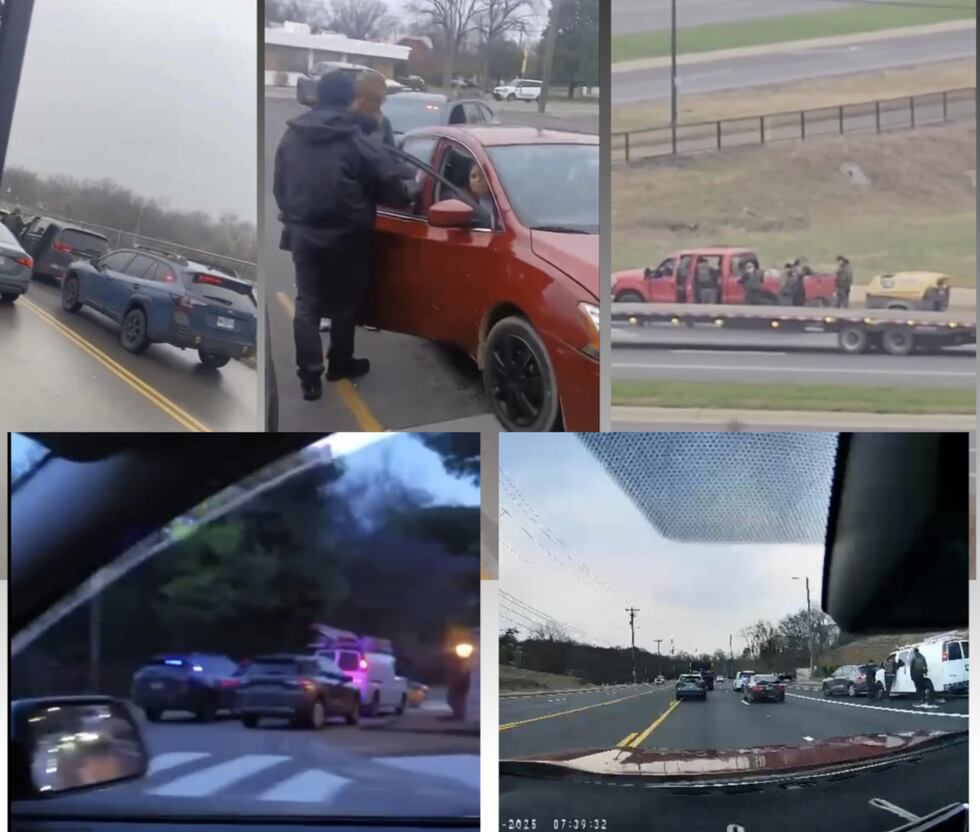 Detenciones de agentes de ICE en Nashville y alrededores durante la semana del 8 al 12 de...