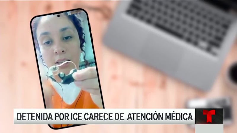 "Yo dependo de un aparato para poder escuchar", nos cuenta una hispana detenida en Luisiana