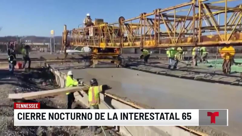 Alerta vial: Comenzarán los cierres nocturnos en la I-65 a partir de este jueves 23 de abril