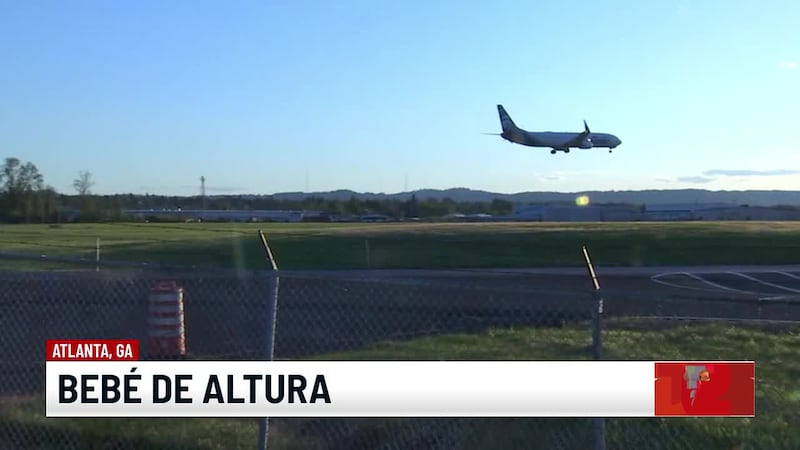 Nace un bebé en pleno vuelo de Delta