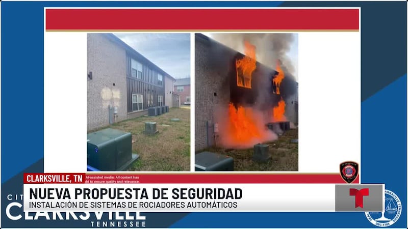 Clarksville busca la instalación de nuevos equipos para incendios en dúplex