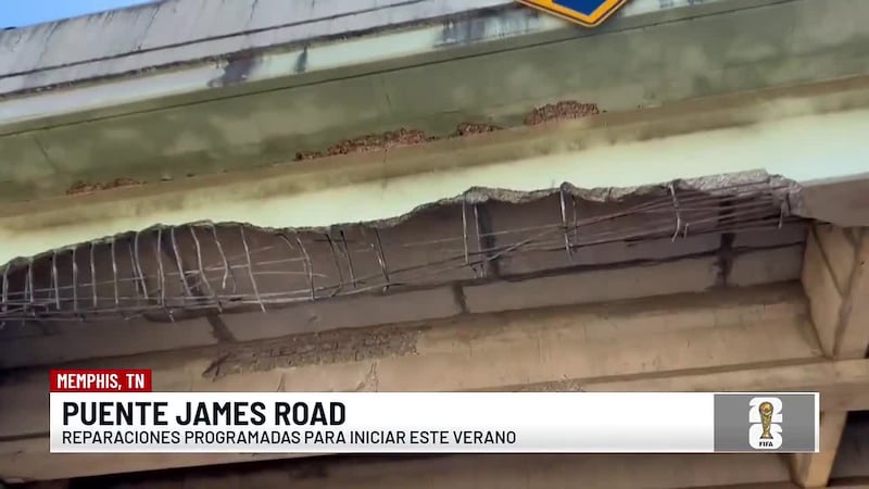 Todo listo para iniciar con las reparaciones del puente dañado por un accidente en Memphis