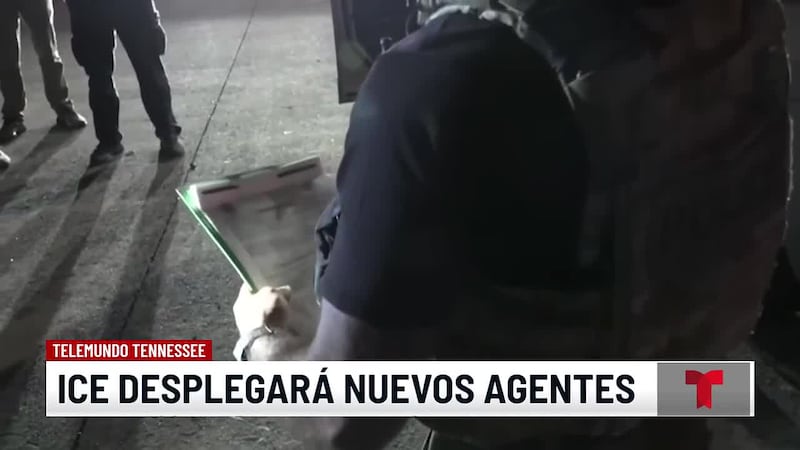 ICE anuncia el envío de más agentes a varias ciudades del país, entre ellas se habla de Nashville