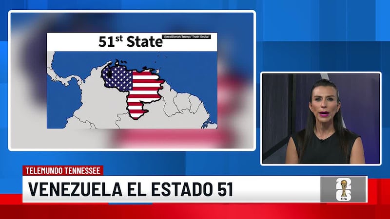 P. Trump sugiere que Venezuela pudiera ser el estado número 51