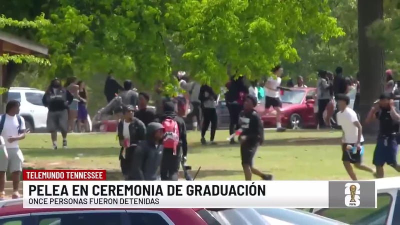 Estudiantes detenidos por una pelea en una graduación en Tennessee