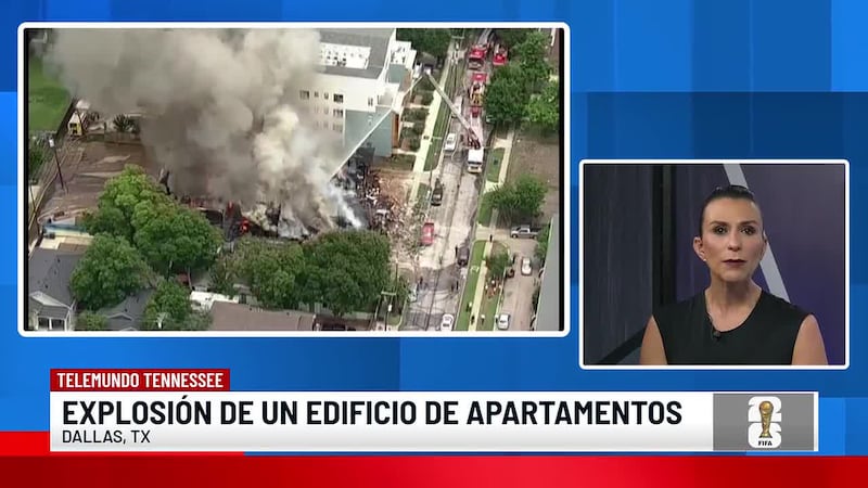 Al menos 3 muertos y 4 heridos luego de una explosión en un complejo de apartamentos en Dallas