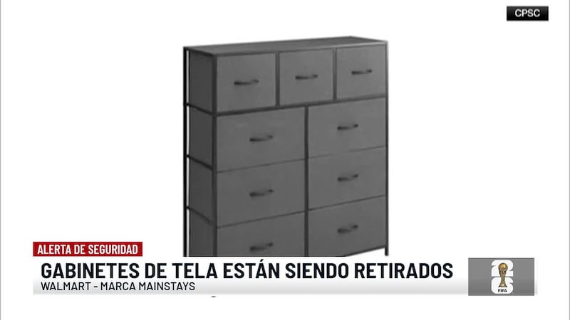 Walmart pide a clientes deshacerse de un mueble vendido en sus tiendas por el peligro que...