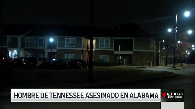 Un hombre de Tennessee es asesinado en Alabama