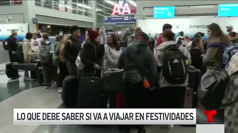 Lo que debe saber si va a viajar en estas fechas de fin de año